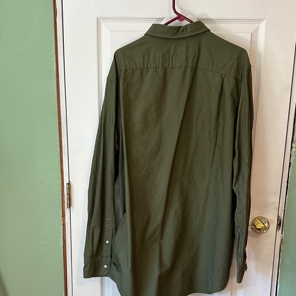 Daniel Cremieux Forest Green Men's Casual Shirt - Picture 5 of 7